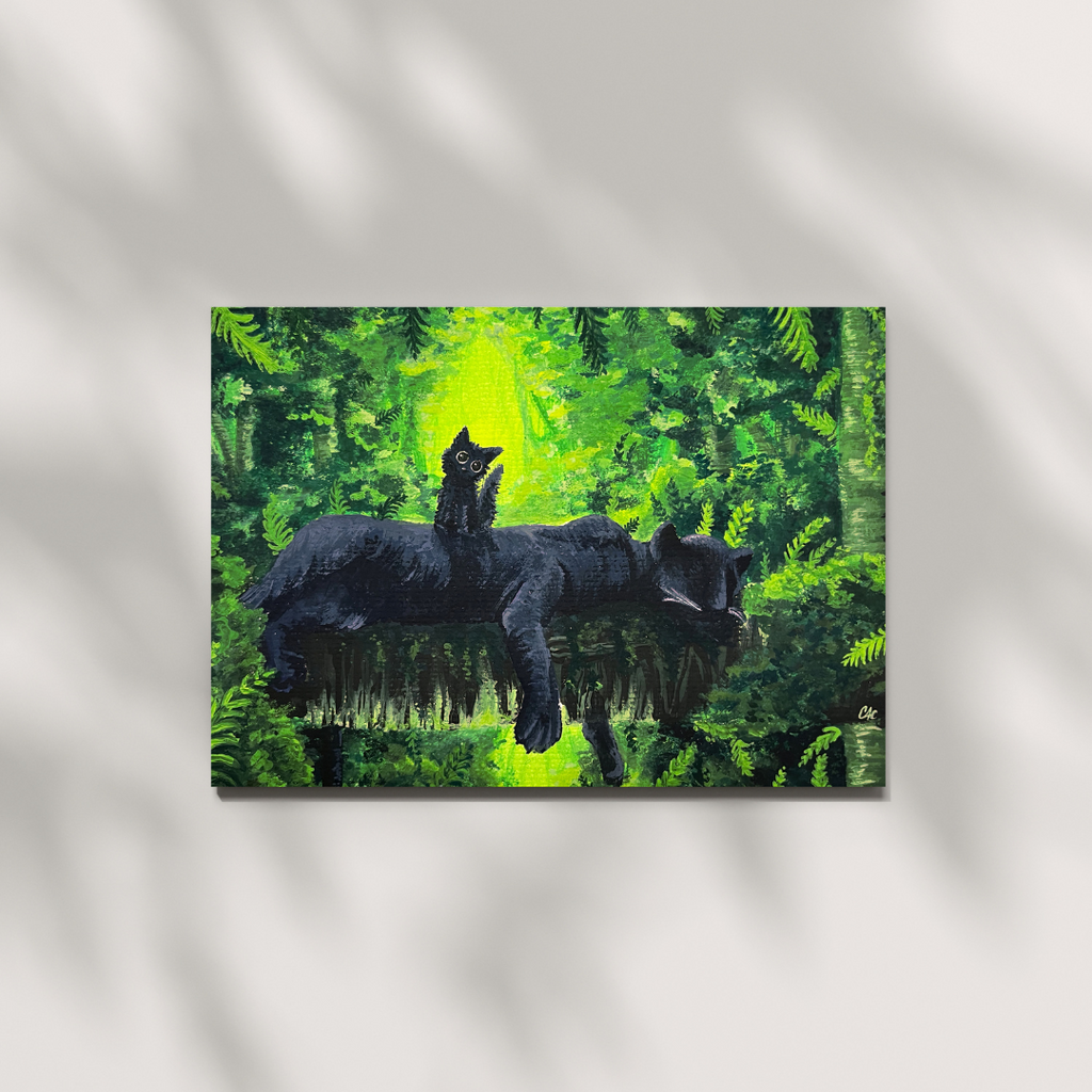 "Panther's Nook" Fine Art Print