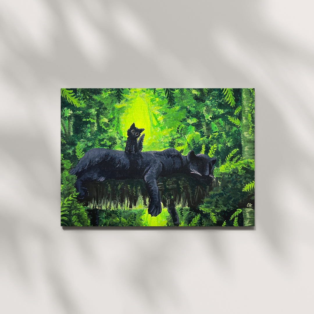 "Panther's Nook" Fine Art Print