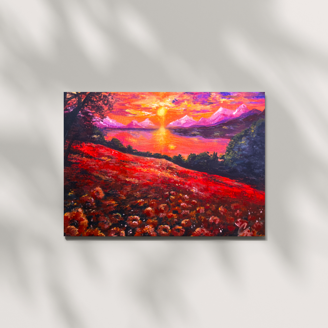 "Red Horizon" Fine Art Print
