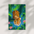 "Tiger's Nap" Fine Art Print